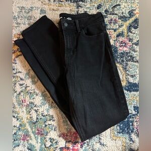 Old Navy Black Denim High-Rise Jeans